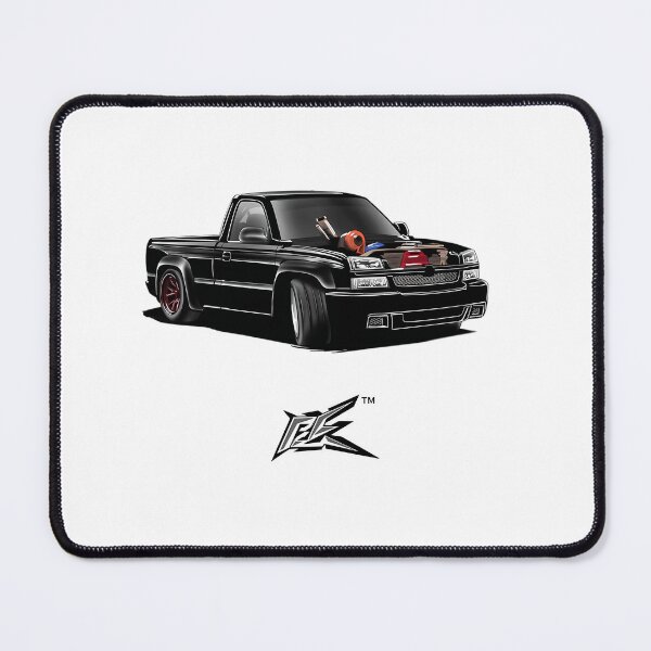 Item preview, American V8 Drift Truck Black designed and sold by enrique-moyer.
