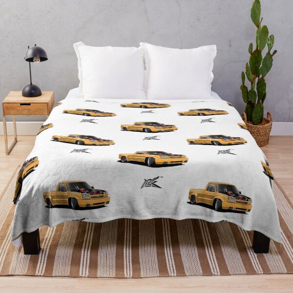 Item preview, American V8 Drift Truck Yellow designed and sold by enrique-moyer.
