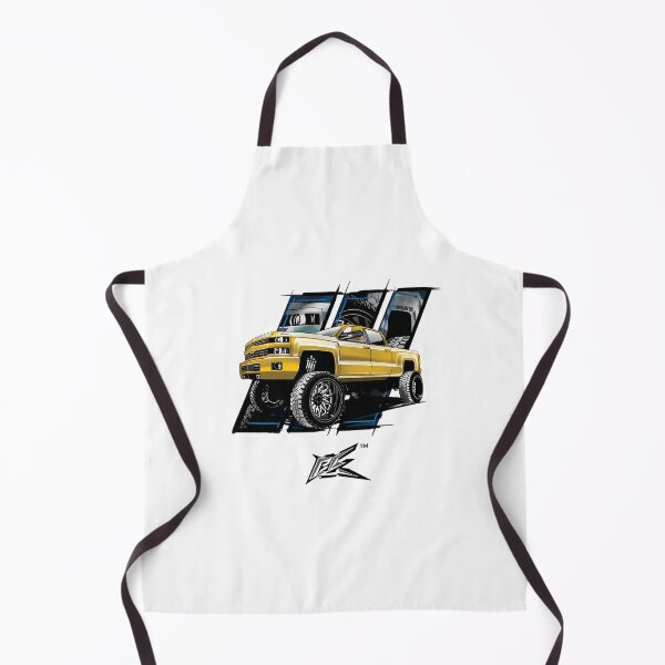 Item preview, American V8 Lifted Truck Yellow designed and sold by enrique-moyer.