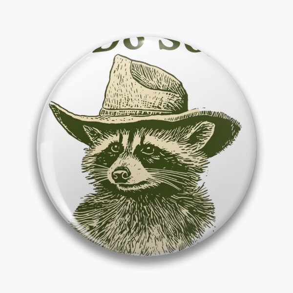 Item preview, Y'all Mind If I Do Some Lolly Gaggin' Cowboy Raccoon Vintage designed and sold by JossDesign15.