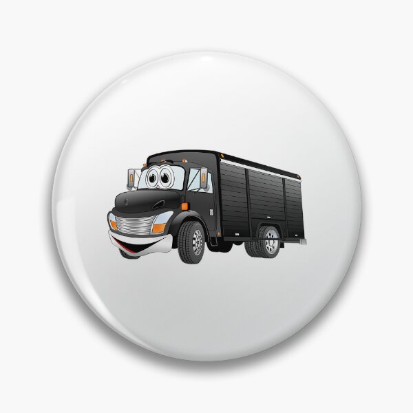 Item preview, Black  Beverage Truck Cartoon designed and sold by enrique-moyer.