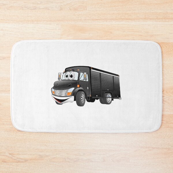 Item preview, Black  Beverage Truck Cartoon designed and sold by enrique-moyer.