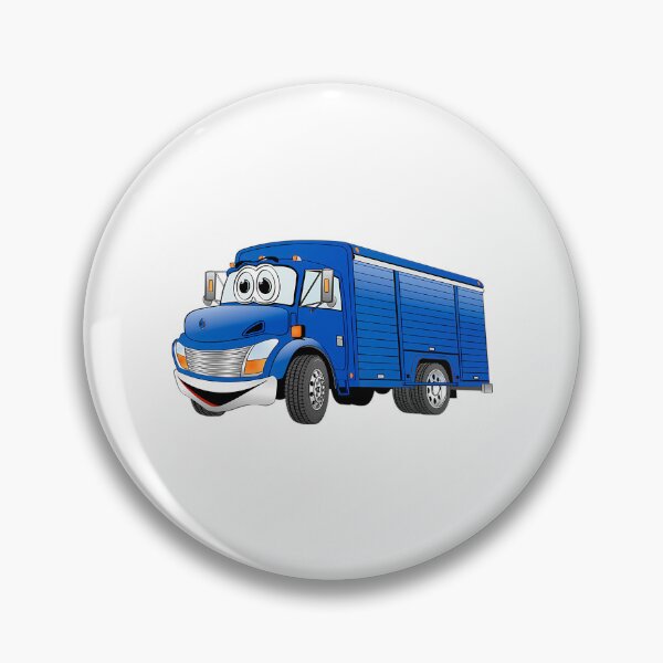 Item preview, Blue  Beverage Truck Cartoon designed and sold by enrique-moyer.