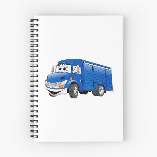 Item preview, Blue  Beverage Truck Cartoon designed and sold by enrique-moyer.