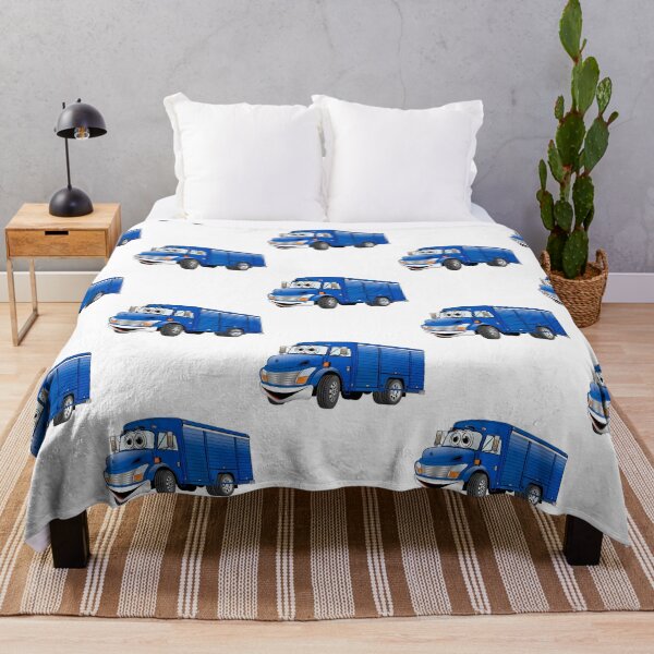 Item preview, Blue  Beverage Truck Cartoon designed and sold by enrique-moyer.