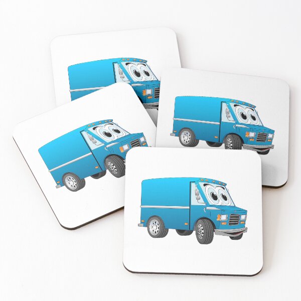 Item preview, Blue Mini Van Cartoon designed and sold by enrique-moyer.