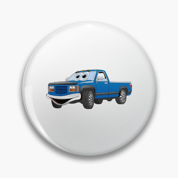 Item preview, Blue Pick Up Truck Cartoon designed and sold by enrique-moyer.