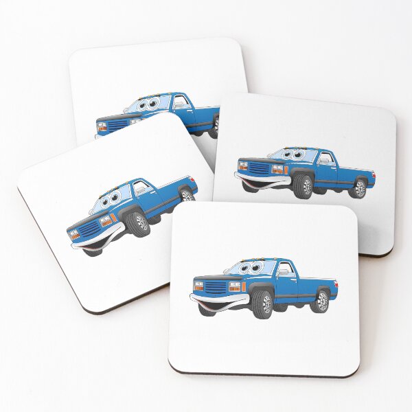 Item preview, Blue Pick Up Truck Cartoon designed and sold by enrique-moyer.