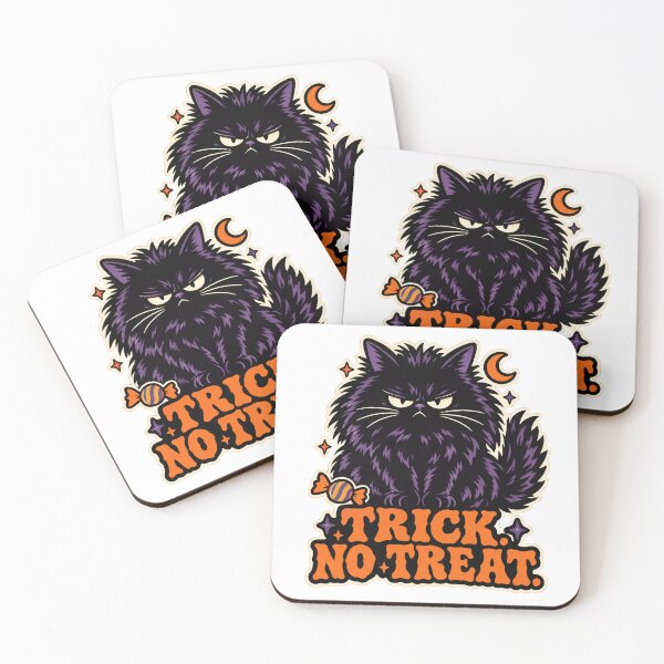 Item preview, Angry Black Cat Halloween designed and sold by PhelipeCasanova.