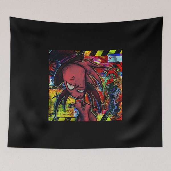 Item preview, Abstract Character with Grunge Colorful Background designed and sold by elijbclaude.