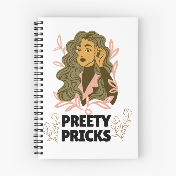 Item preview, Pretty Pricks Stylish Girl Floral Illustration designed and sold by BaddiewithBuzz.