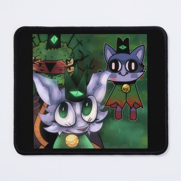 Item preview, Mystical Cat Characters with Green Accents designed and sold by elijbclaude.