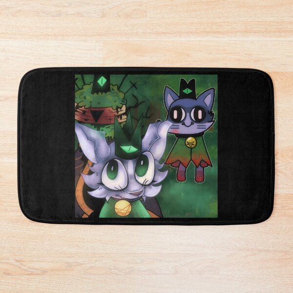 Item preview, Mystical Cat Characters with Green Accents designed and sold by elijbclaude.