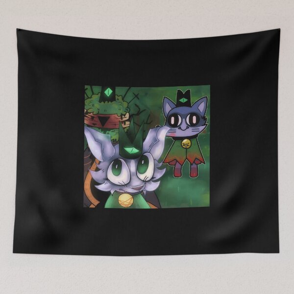 Item preview, Mystical Cat Characters with Green Accents designed and sold by elijbclaude.
