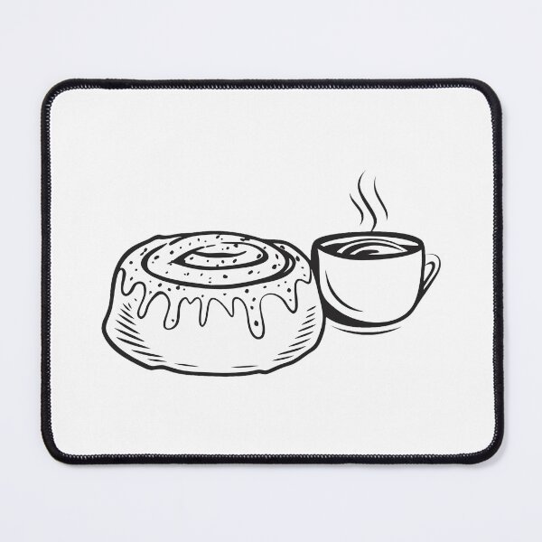Item preview, Roulé Cannelle avec Café Cosy Boulangerie Cadeau 1 designed and sold by OneLine Studio.