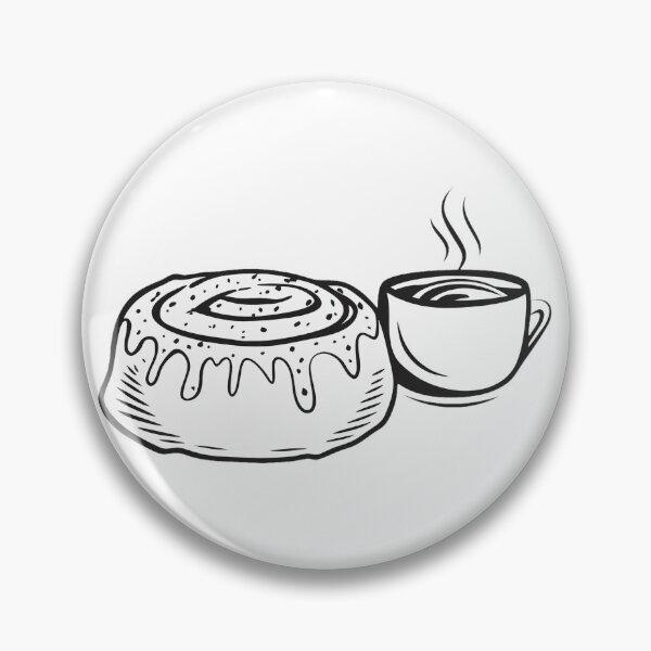 Item preview, Roulé Cannelle avec Café Cosy Boulangerie Cadeau 1 designed and sold by OneLine Studio.