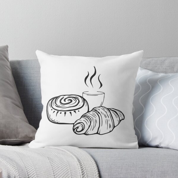 Item preview, Roulé Cannelle avec Café Cosy Boulangerie Cadeau 2 designed and sold by OneLine Studio.