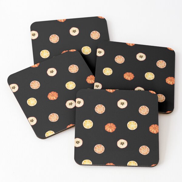 Item preview, Dried Citrus Orange Slice Apple Star Pumpkin Black Travel designed and sold by FestivityFinds.