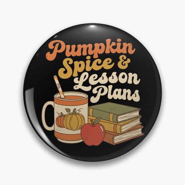 Item preview, Pumpkin Spice And Lesson Plans Retro Fall Teacher Coffee designed and sold by TeNovaStudio.