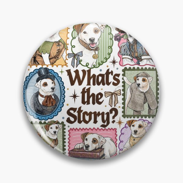 Item preview, Wishbone Dog What's The Story  designed and sold by Marantha80s.