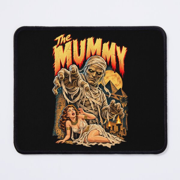 Item preview, The Mummy Vintage Horror Poster | Classic Monster Movie | Retro Egyptian Horror Art designed and sold by DopeyRobot.