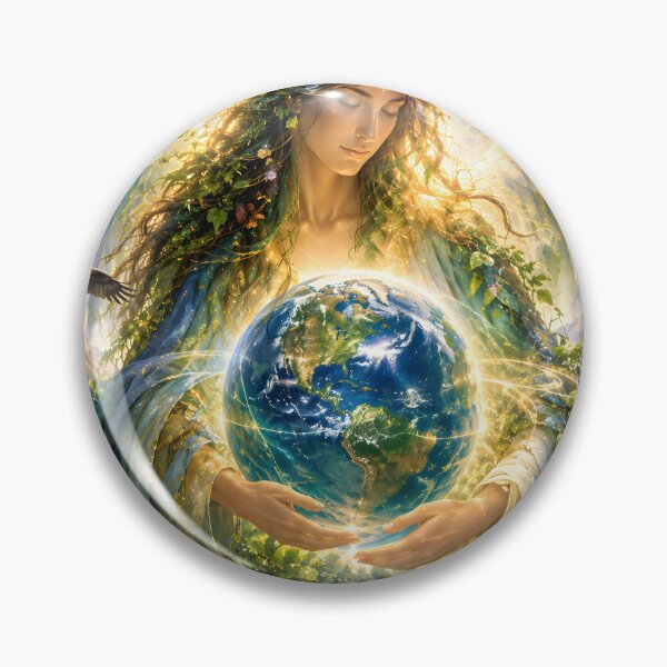 Item preview, Gaia - Earth's Guardian Angel designed and sold by Sybille-Yates.