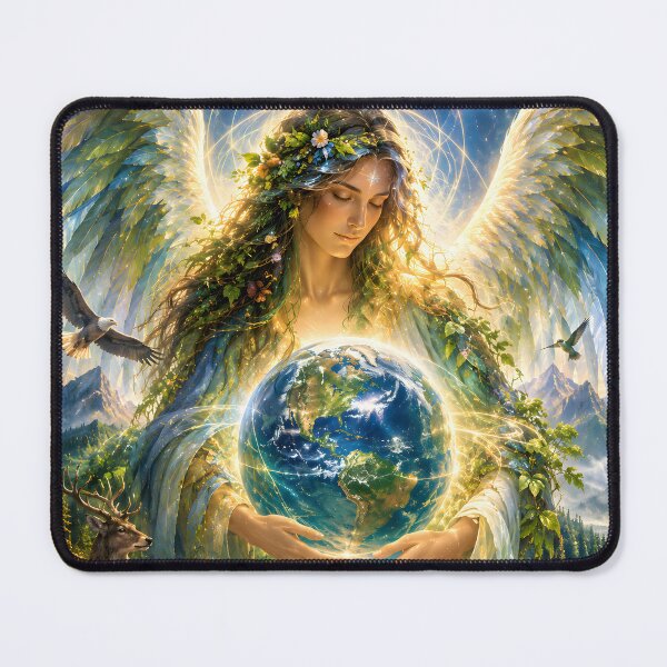 Item preview, Gaia - Earth's Guardian Angel designed and sold by Sybille-Yates.