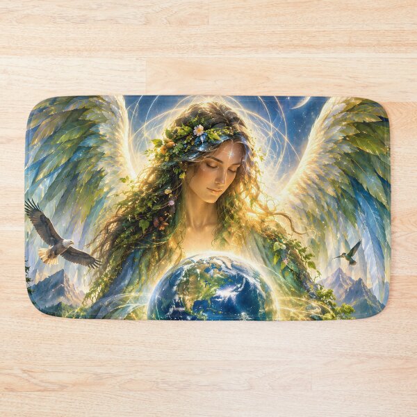 Item preview, Gaia - Earth's Guardian Angel designed and sold by Sybille-Yates.