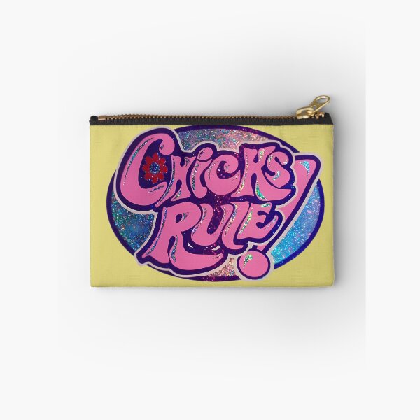 Item preview, Chicks Totally Rule  designed and sold by RetroRebelGirl.