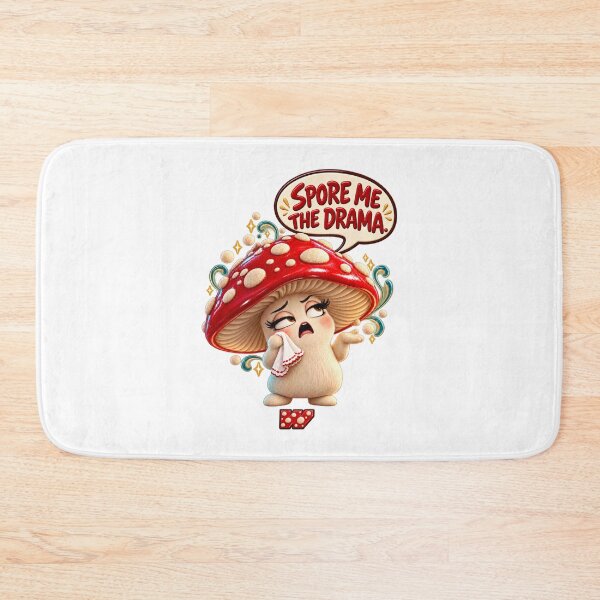 Item preview, Spore Me the Drama Mushroom designed and sold by eWproject.