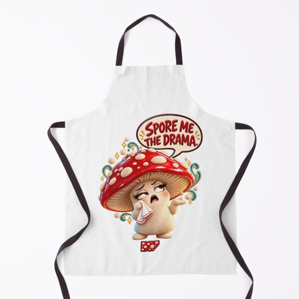 Item preview, Spore Me the Drama Mushroom designed and sold by eWproject.