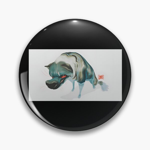 Item preview, Fierce Stylized Dog Art designed and sold by elijbclaude.