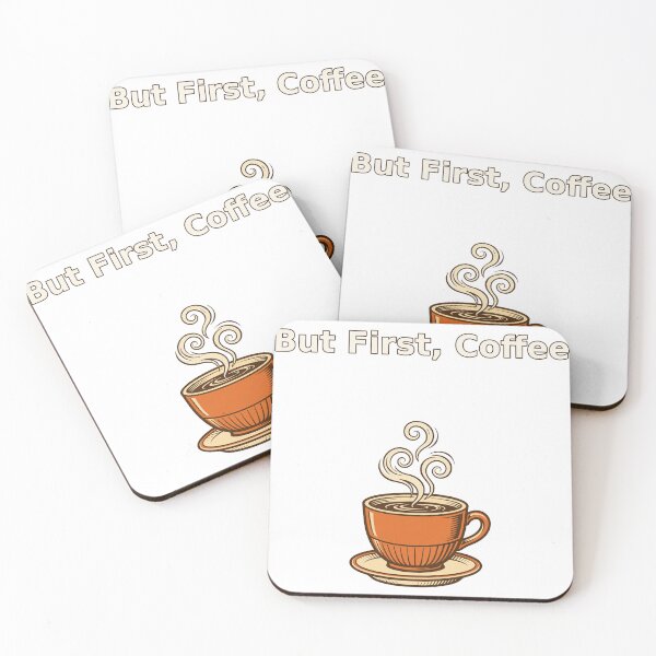Item preview, but-first-coffee-funny-retro designed and sold by kyoubi100.