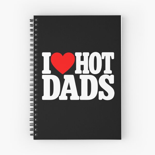 Item preview, I Love Hot Dads Funny Dad Humor Father’s Day T-Shirt designed and sold by Trendably.