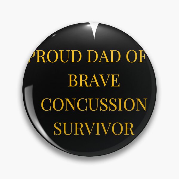 Item preview, Proud Dad of a Brave Concussion Survivor designed and sold by TheIconSmith.