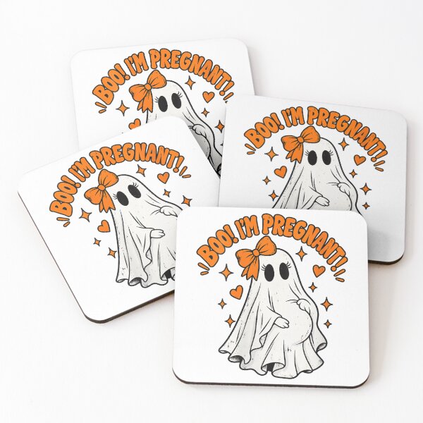 Item preview, Women's Boo I'm Pregnant Halloween Pregnancy Announcement Ghost designed and sold by Marantha80s.