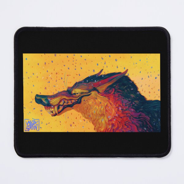 Item preview, Vibrant Wild Wolf Portrait designed and sold by elijbclaude.
