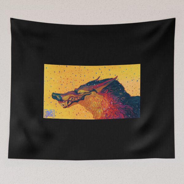 Item preview, Vibrant Wild Wolf Portrait designed and sold by elijbclaude.