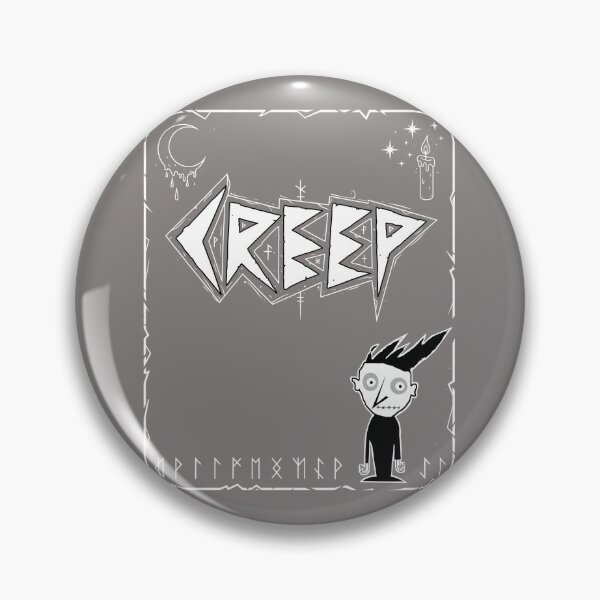 Item preview, Creep Stitched Mouth Creature Spooky Graphic-50 designed and sold by SaschaZhou.