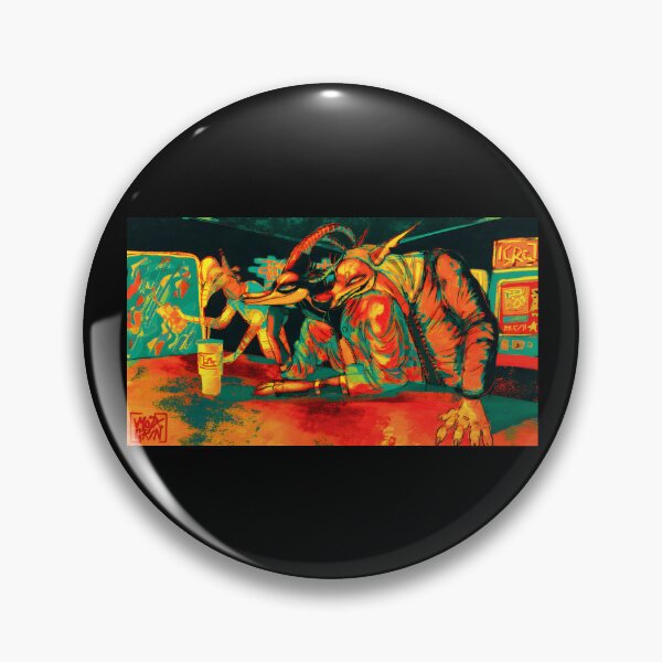 Item preview, Vibrant Animal Characters in Abstract Bar Scene designed and sold by elijbclaude.