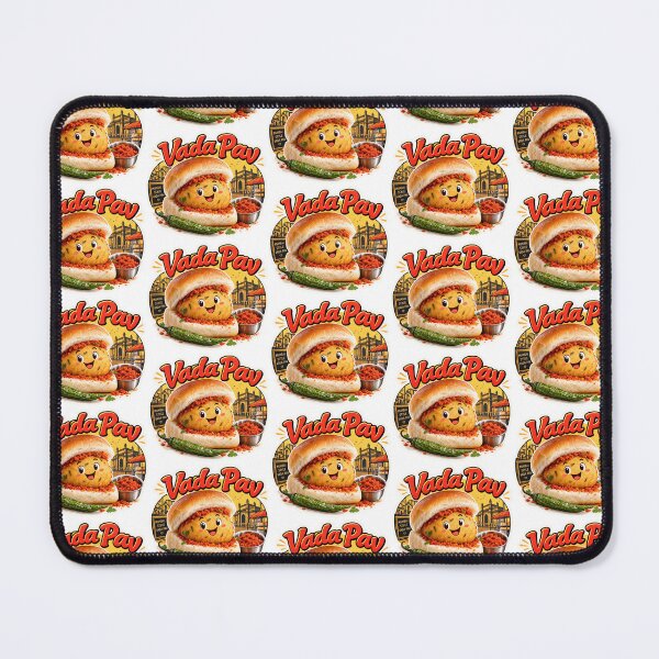 Item preview, Vada Pav Sticker, Mumbai Street Food Retro Die-Cut designed and sold by PriyankaSonara.
