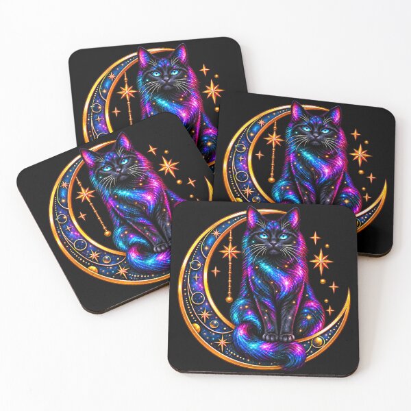Item preview, Cosmic Galaxy Cat designed and sold by Bonsai20.