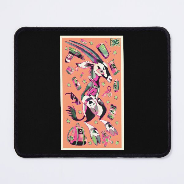 Item preview, Vibrant Playful Goat Character Design designed and sold by elijbclaude.