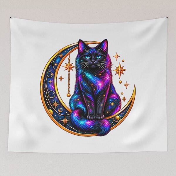 Item preview, Cosmic Galaxy Cat designed and sold by Bonsai20.