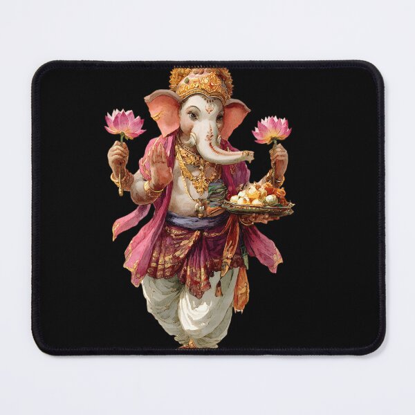 Item preview, Lord Ganesha Lotus designed and sold by Instant Printing.