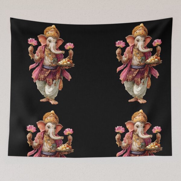 Item preview, Lord Ganesha Lotus designed and sold by Instant Printing.