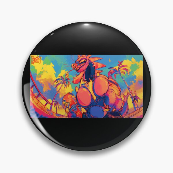 Item preview, Vibrant Cartoon Dinosaur with Skateboards designed and sold by elijbclaude.