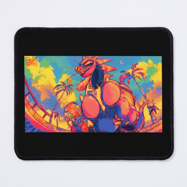 Item preview, Vibrant Cartoon Dinosaur with Skateboards designed and sold by elijbclaude.