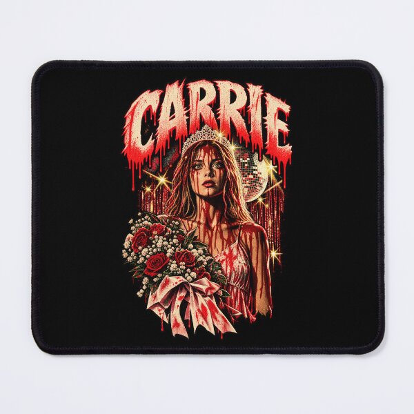 Item preview, Carrie Vintage Horror Poster | Blood Soaked Prom Queen | Stephen King Horror Movie Art designed and sold by DopeyRobot.