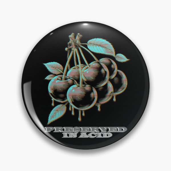Item preview, Preserved In Acid Cyberpunk Glitch Cherry Art designed and sold by Edwere.